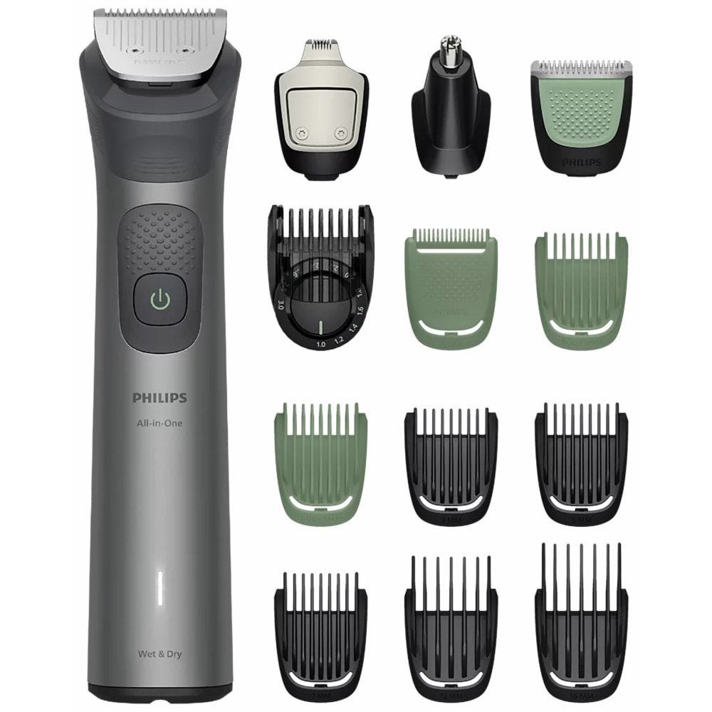 مجموعة أدوات الحلاقة فيليبس All-in-One Trimmer 7000 Series قابلة للشحن للاستعمال الرطب والجاف، فضي - MG7922/15