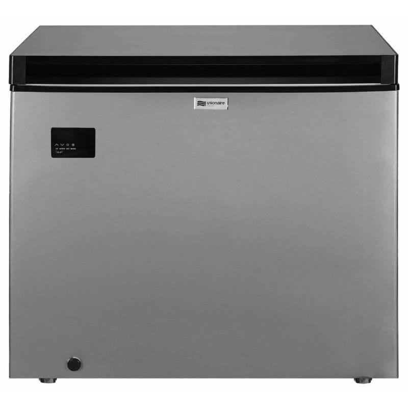 فريزر أفقي يونيون اير، ديفروست، بدون درج، 250 لتر، فضي - UC250VVA02DH