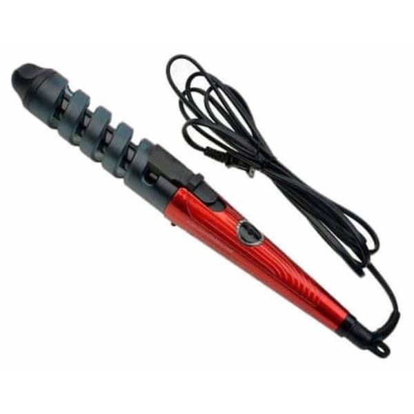 Sonar Professional Ceramic Hair Styler, 50 Watt, Black Red - SN-1011