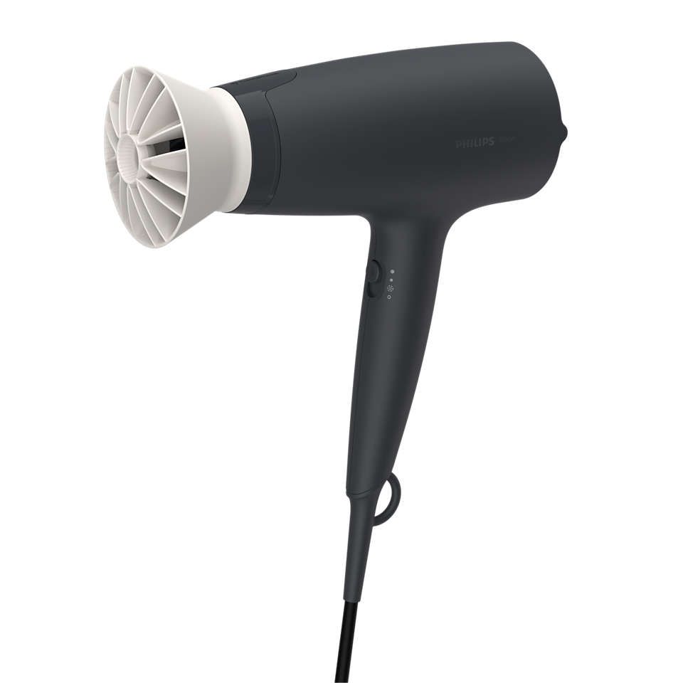 Philips Series 3000 Hair Dryer 1600 Watt Black - BHD302