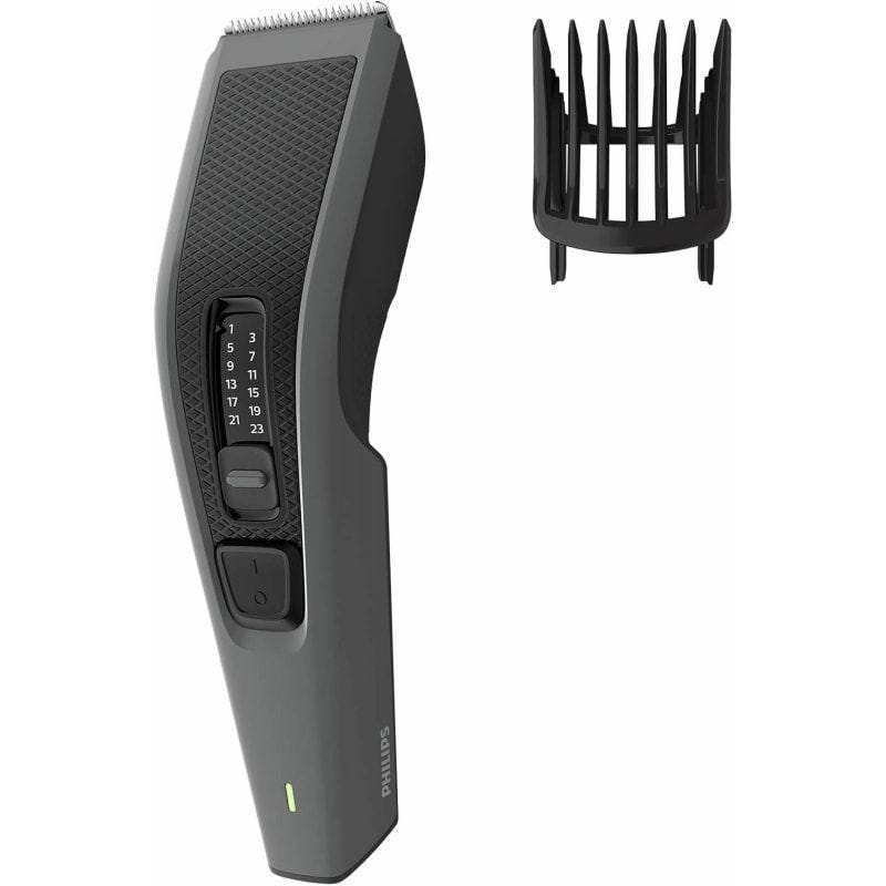 ماكينة قص الشعر فيليبس Hairclipper series 3000 بسلك للاستعمال الرطب والجاف، اسود - HC3520/15