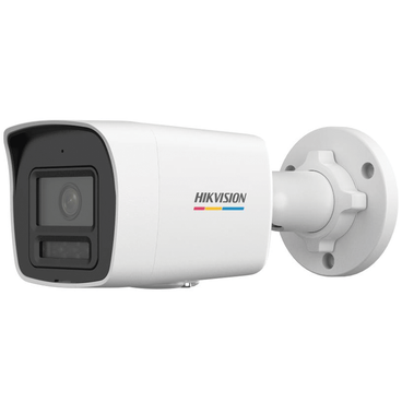 Hikvision ColorVu Outdoor Fixed Bullet Security Camera with Smart Hybrid Light 4 MP White - DS-2CD1047G2H-LIU