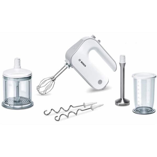 Bosch Hand Mixer With Chopper 500 Watt White - MFQ4080