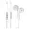 E-Train Feather light Comfort Wired Earphone White - HP61W