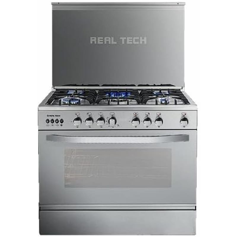 Real Tech Gas Cooker, 5 burners, , - 900201