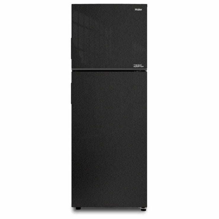 Haier No Frost Refrigerator With Inverter Technology 357 Liter Black - HRF-380TMBM