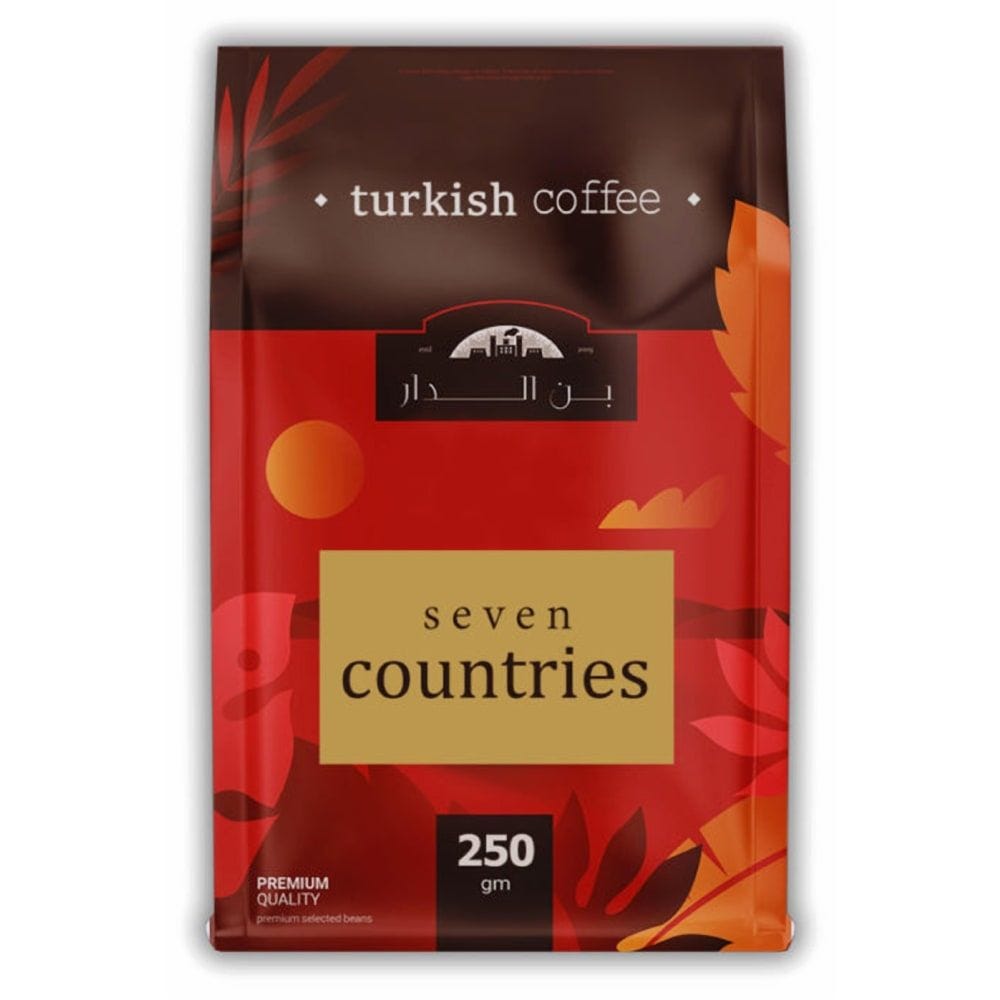 Aldar Coffee seven countries medium roast multi origin plain turkish coffee
