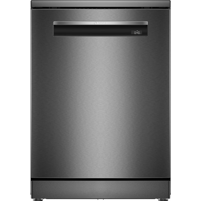Bosch Series 6 Free-Standing Dishwasher 60 CM 14 place Brushed Steel Anti-Fingerprint SMP6EMC00V (Silver)