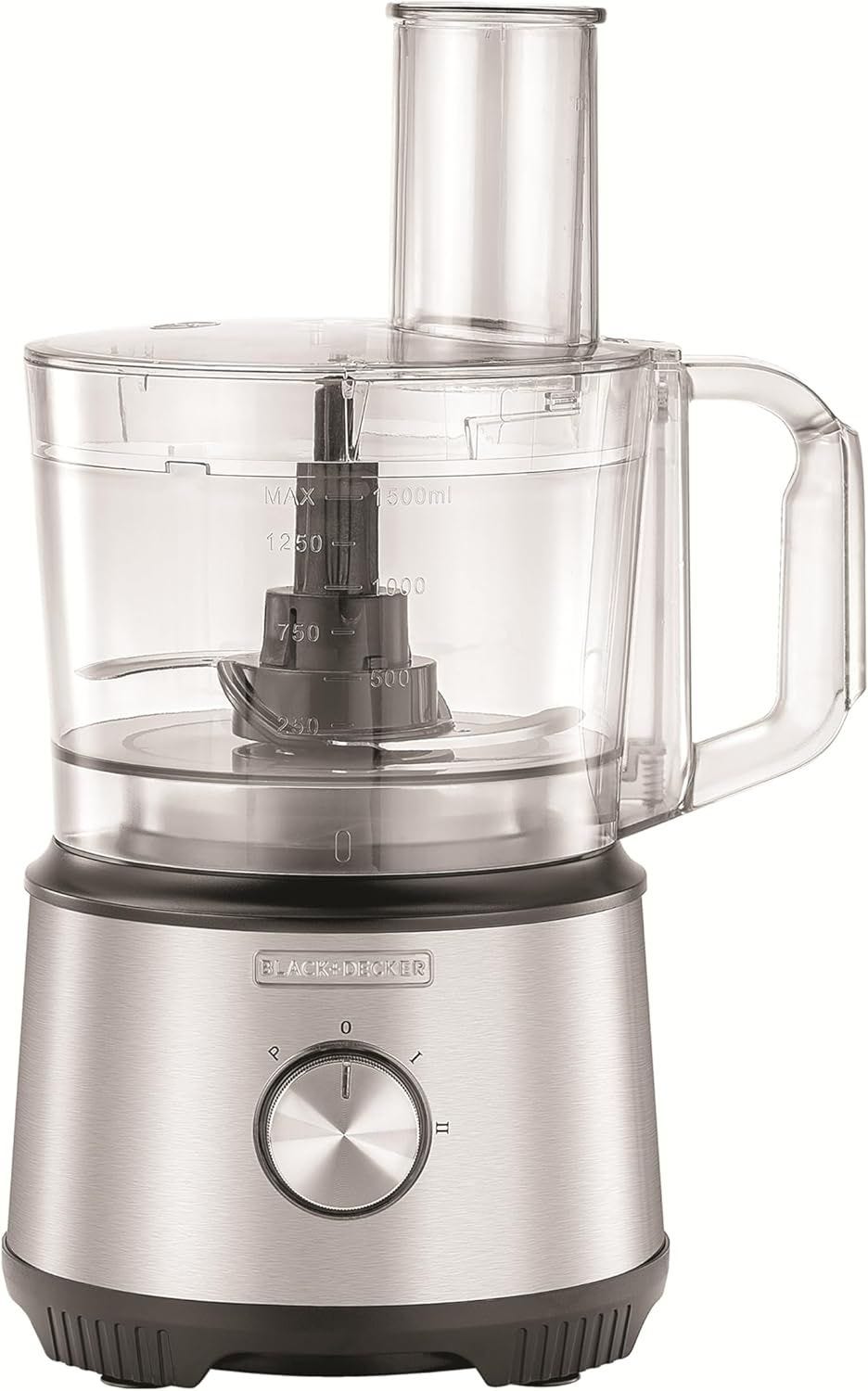 BLACK+DECKER +DECKER Food Processor FX825 (2 L, Silver)