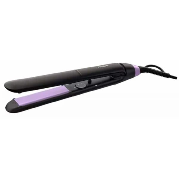 Philips Straight Care Thermo Protect Hair Straightener Black Purple - BHS377