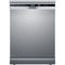TOSHIBA Digital Dishwasher 13 Place Settings 6 Programs Silver - â€ŽDW-13F8AF(SS)-EG