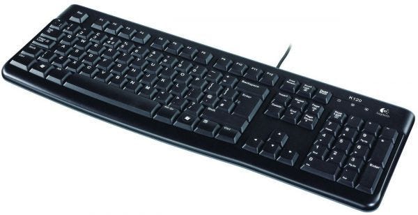 Logitech Water Resistant Wired Mechanical Keyboard