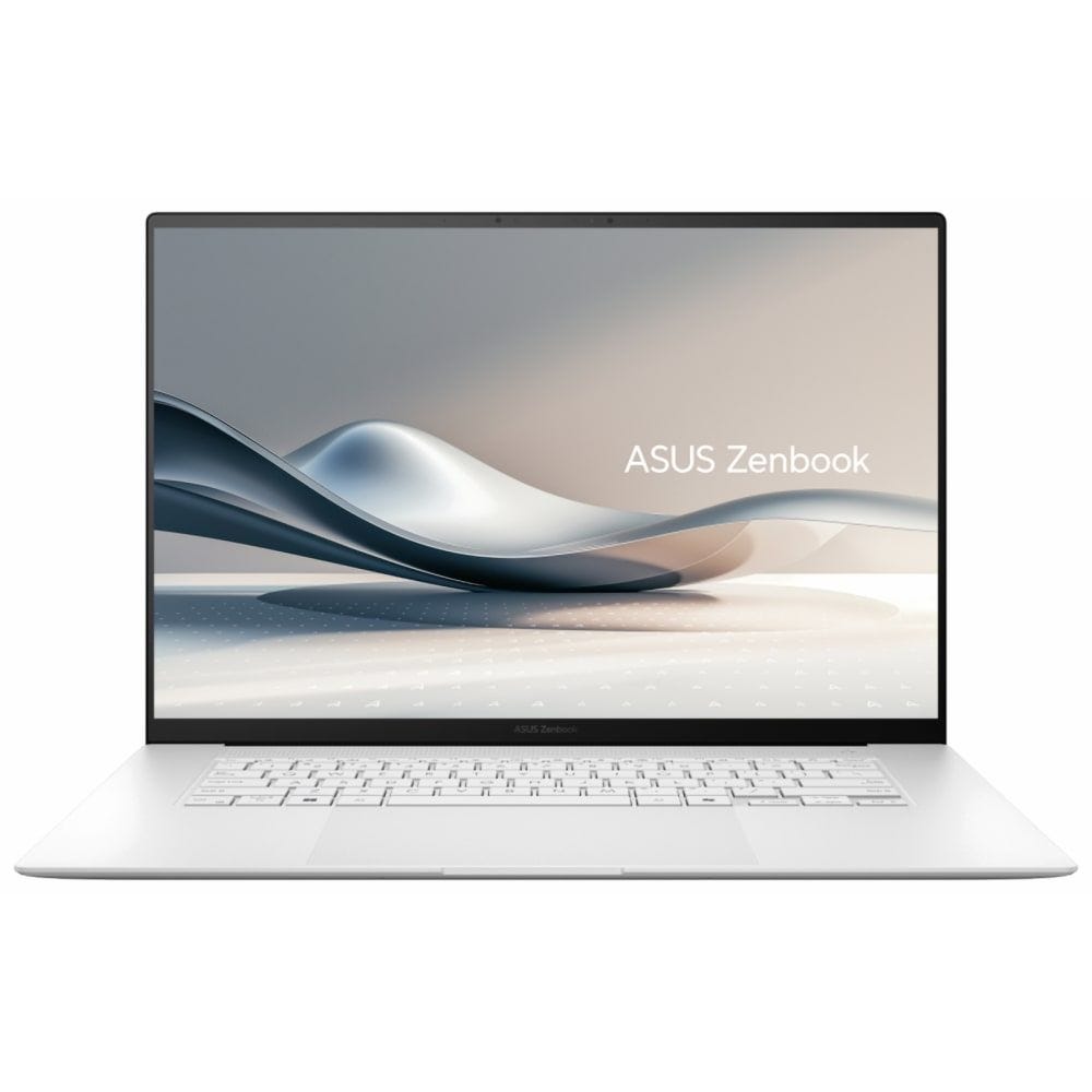 ASUS Zenbook S 16 OLED UM5606WA-RJ288W Laptop, AMD Ryzen AI 9 HX 370 Processor, 16 Inch FHD Display, 2 TB SSD, 32 GB RAM LPDDR5X, AMD Radeon 890M Graphics, Win11 Home, White - 90NB13M4-M00HM0