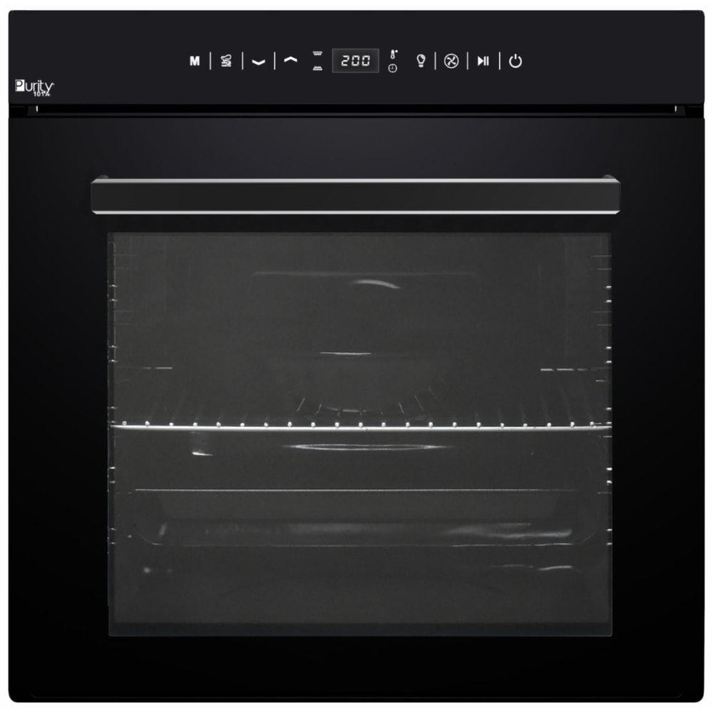 Purity FALL T88L Digital Built-In Electric Oven With Grill, 60 cm, 88 Liter, Black - KPT6020EETDB