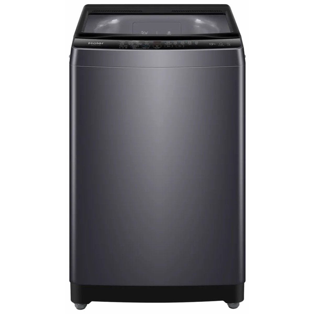 Haier 316 Series Digital Top Load Automatic Washing Machine, 13 kg, Dark Silver - HWM130-316S8