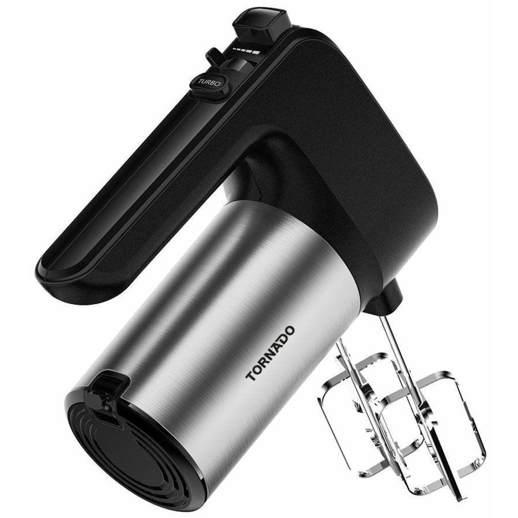 TORNADO Hand Mixer, 300 Watt, Black - THM-300WL