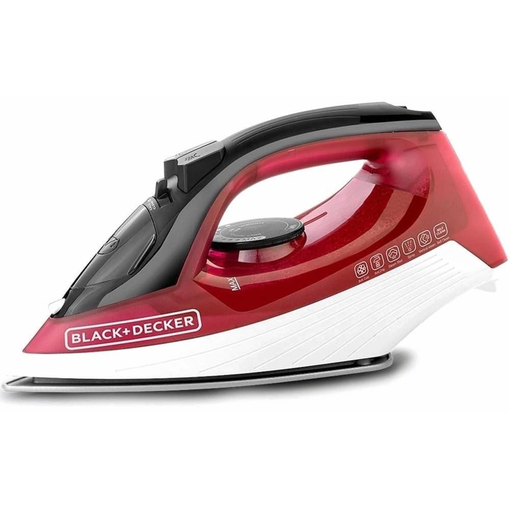 مكواه بخار بلاك اند ديكر 1600 واط احمر - X1550 ( ضمان دولي )