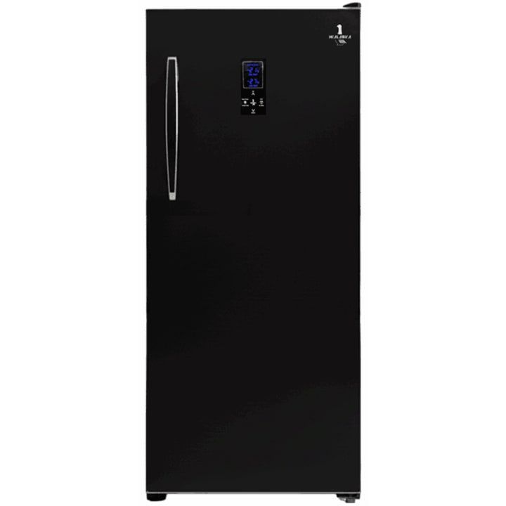 فريزر رأسي دابليو الاسكا ديجيتال، نوفروست، 6 درج، 280 لتر، اسود - UP200NF Digital