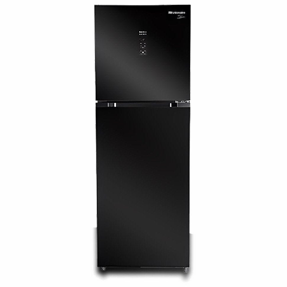ثلاجة يونيون اير MAX Signature نوفروست ديجيتال 350 لتر اسود - URN-420LBG1A-DTHRBSM