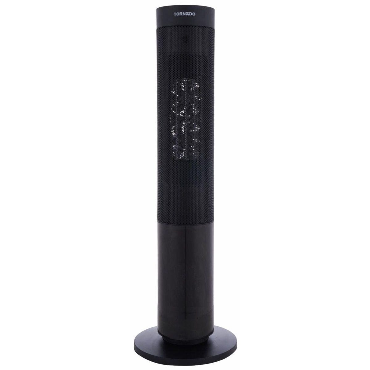 TORNADO Digital Tower Ceramic Heater With Remote Control, 2000 Watt, Black - TPH-2000DF