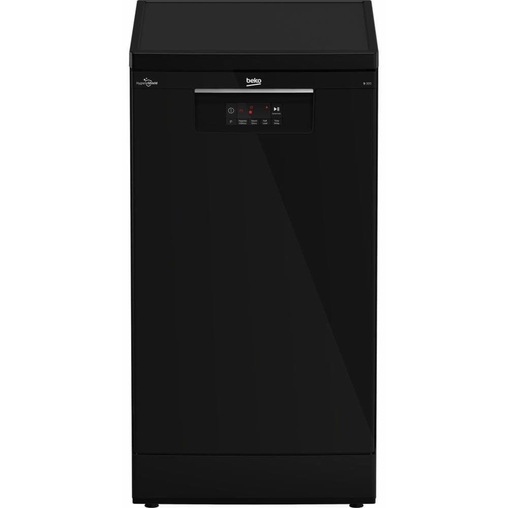 Beko Digital Dishwasher With Inverter Technology 10 Place Settings 5 Programs Black - BDFS15020B