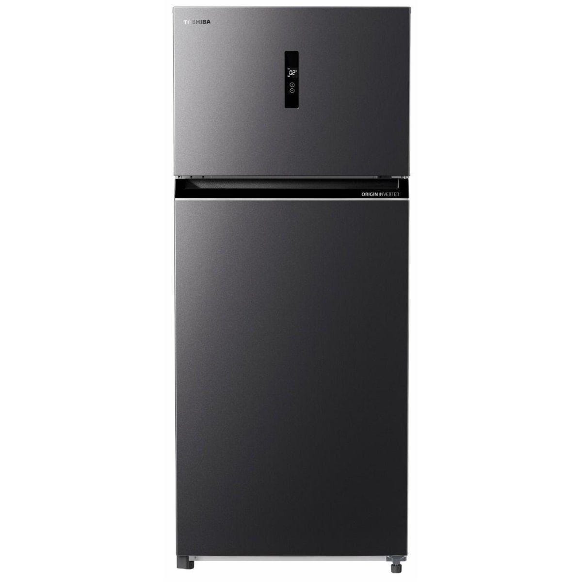 TOSHIBA Digital No Frost Refrigerator With Inverter Technology, 535 Liter, Grey - GR-RT702WE-PMN(06)