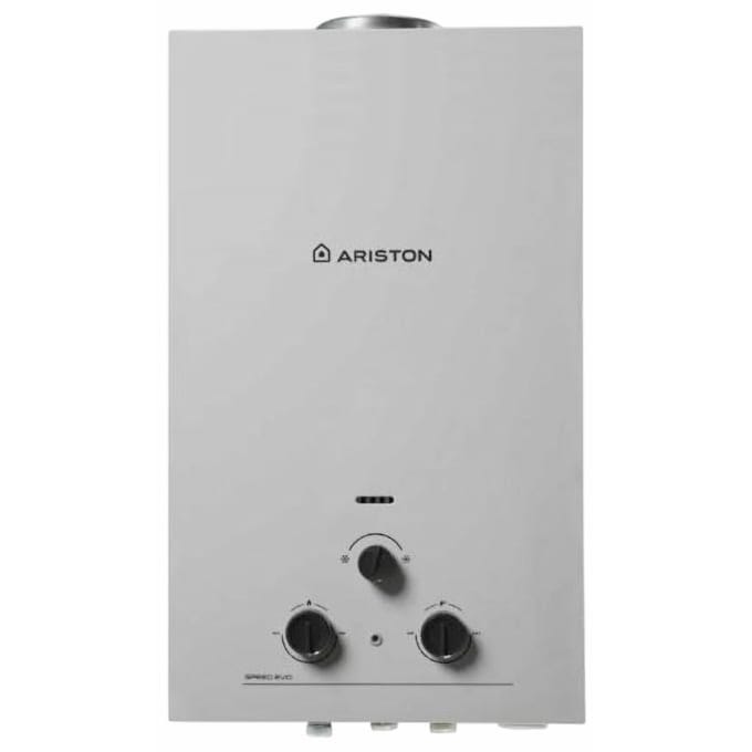 Ariston SPEED EVO 10 NG Gas Water Heater, 10 Liters - White