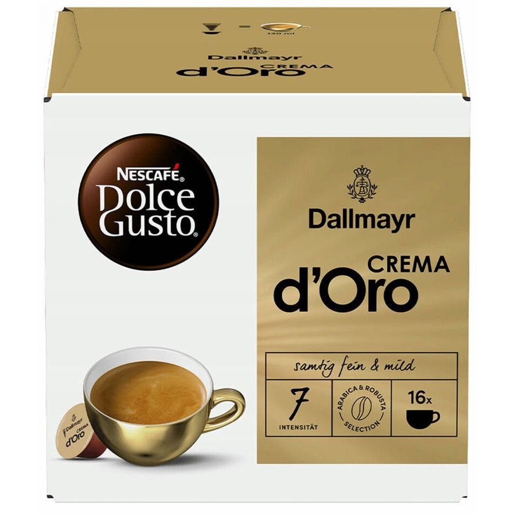 Dallmayr crema d'oro medium roast espresso capsules