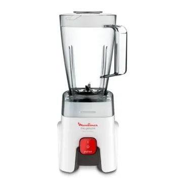 Moulinex The Genuine Blender With 2 Mills 1.5 Liter 500 Watt White - LM242B25