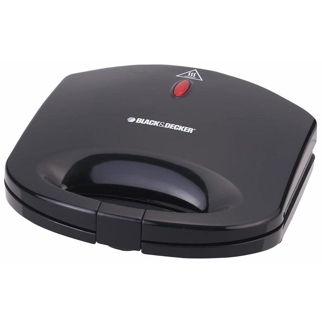 BLACK+DECKER Sandwich Maker 600 Watt Black - TS1000-B5