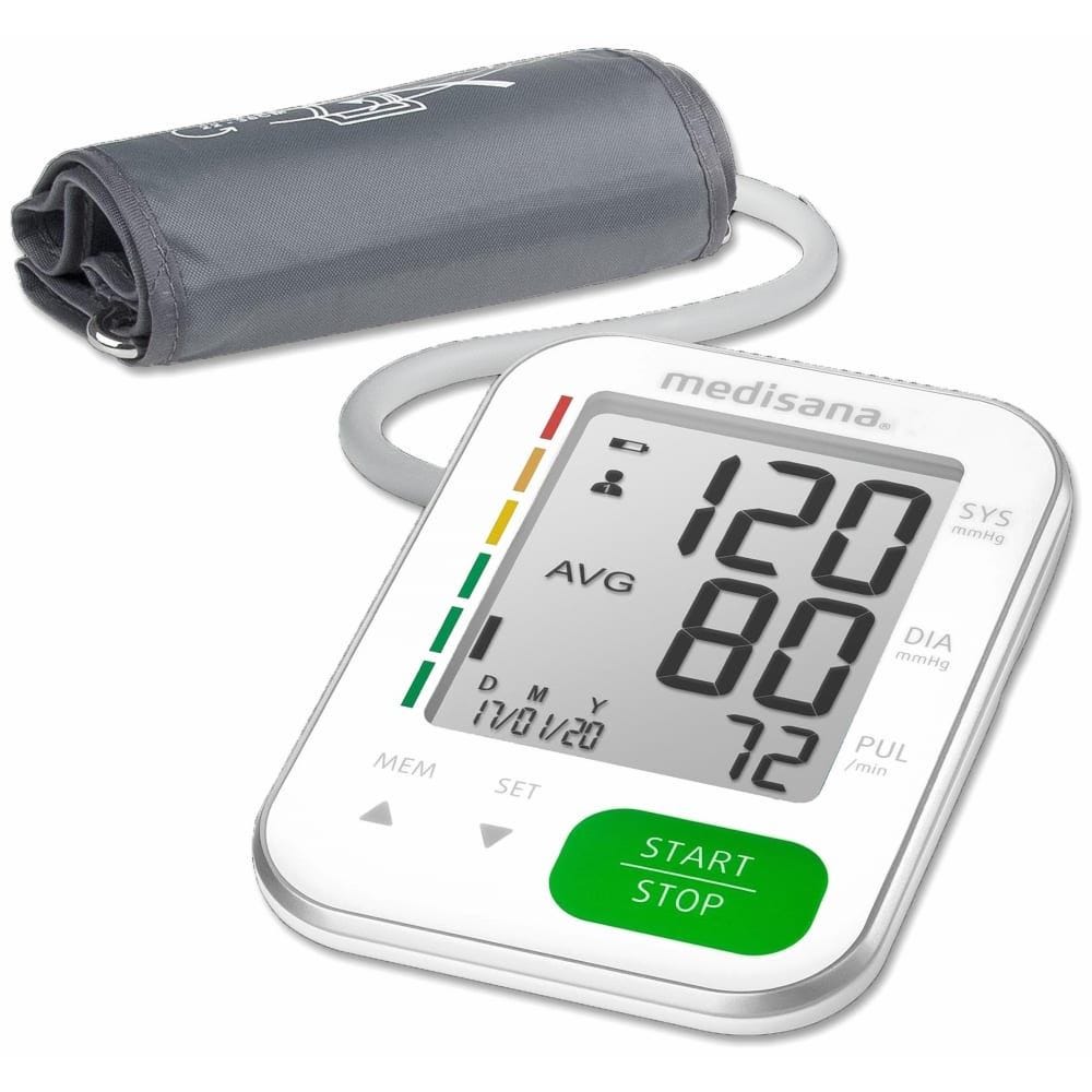 Medisana Blood Pressure Monitor, White - BU565