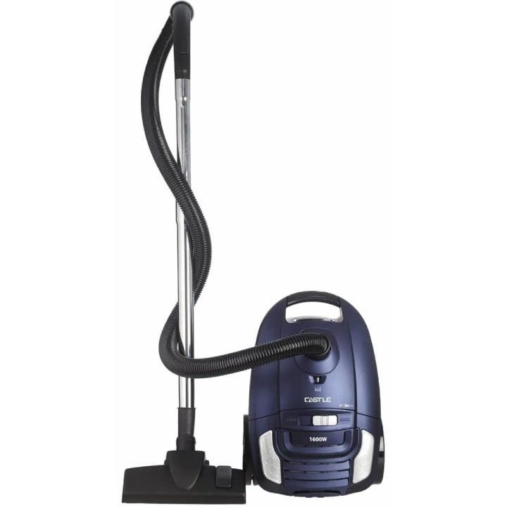 Castle Bagged Canister Vacuum Cleaner 1600 Watt Blue - VC1416