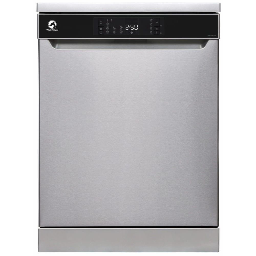White Whale Digital Dishwasher, 15 Place Settings, 8 Programs, Inox - DW-1595VSS
