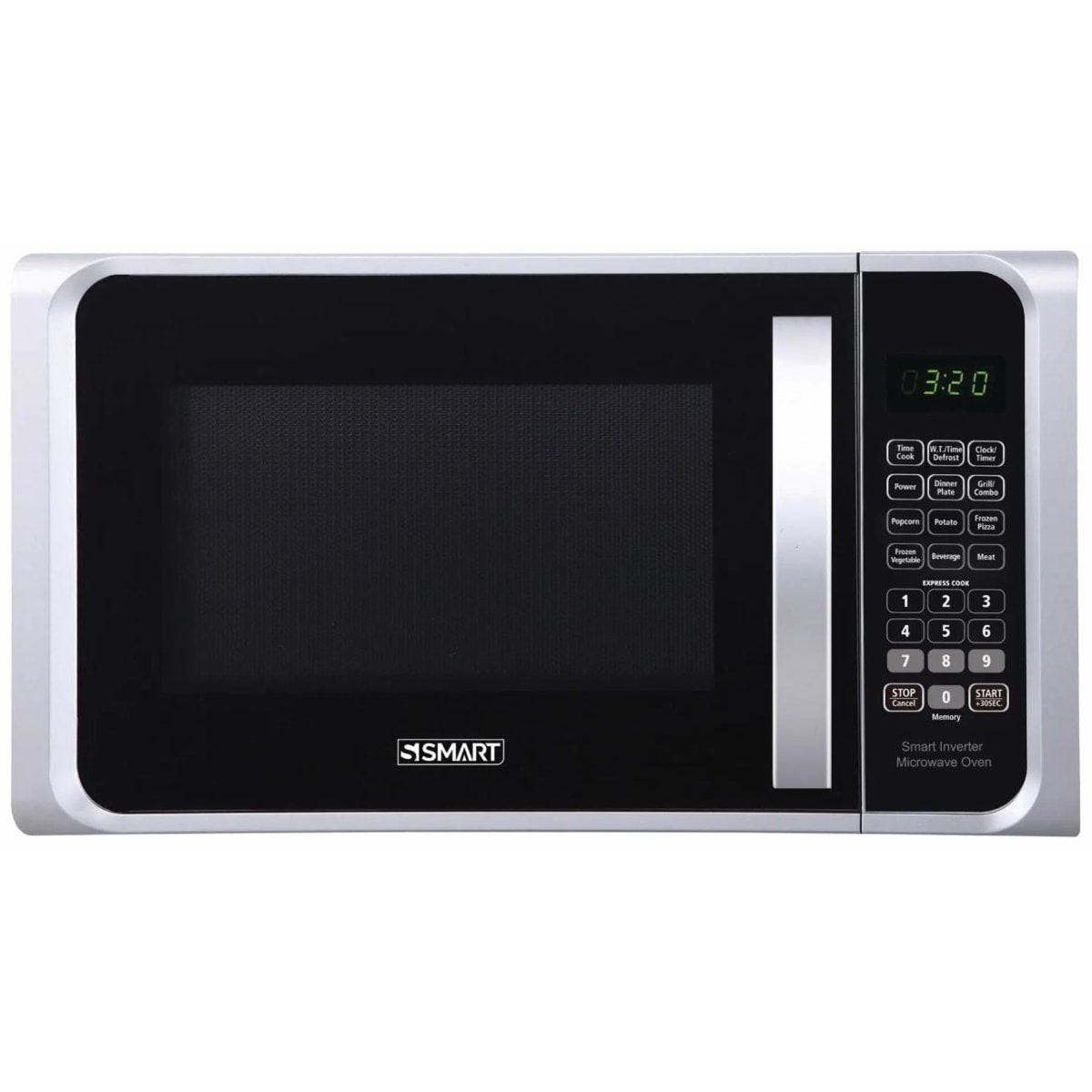 SMART Digital Microwave 25 Liter 1000 Watt Silver - SMW254ARR