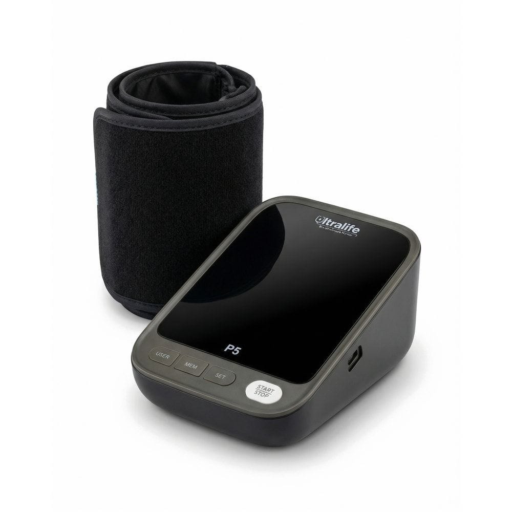 Ultralife Automatic Upper Arm Blood Pressure Monitor - Black