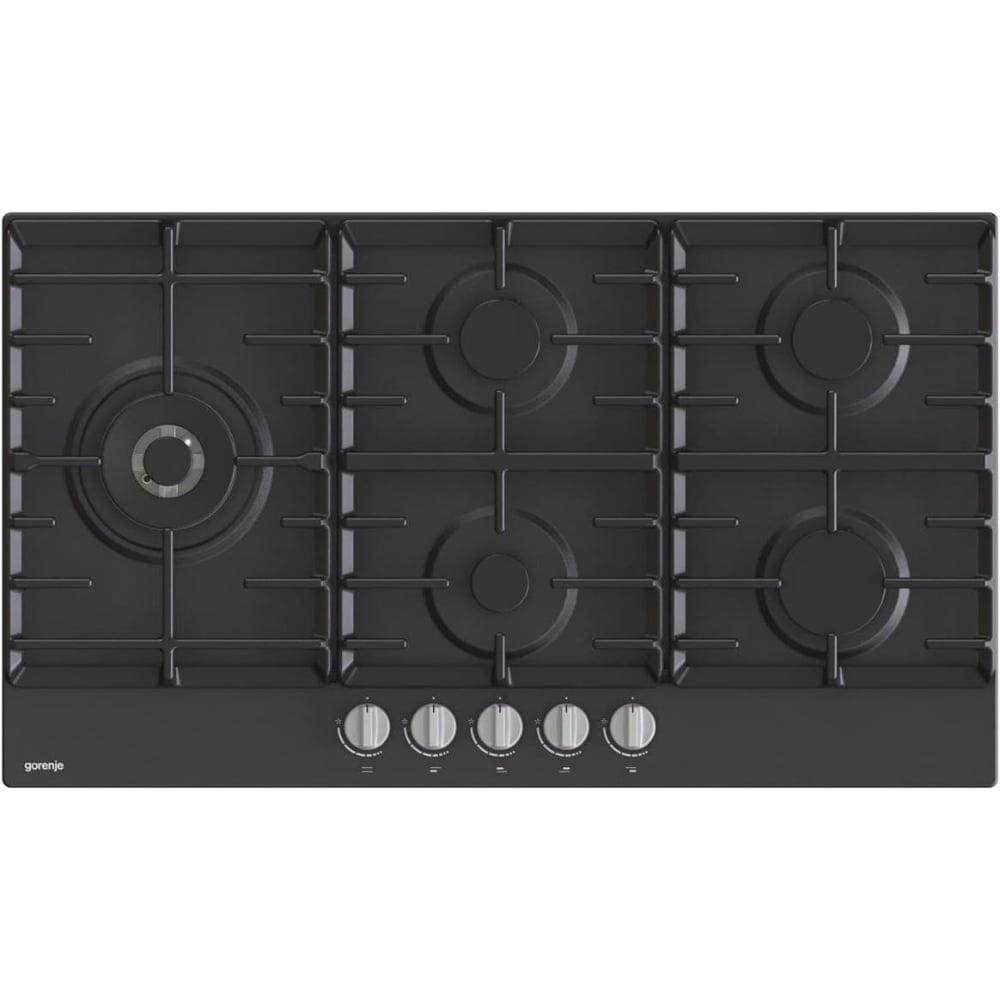 Gorenje Built In Gas Hob 5 Burners 90 cm Black - GW951MB