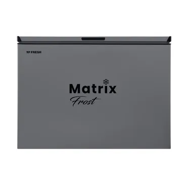 Fresh Matrix FDF-400 Chest Deep Freezer Defrost Without Drawers 334 Liter - Silver