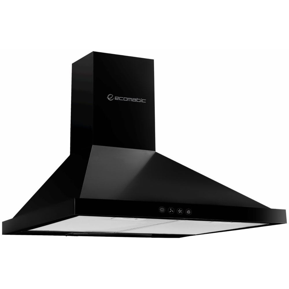 Ecomatic Touch Control Decorative Built In Hood H610BKD