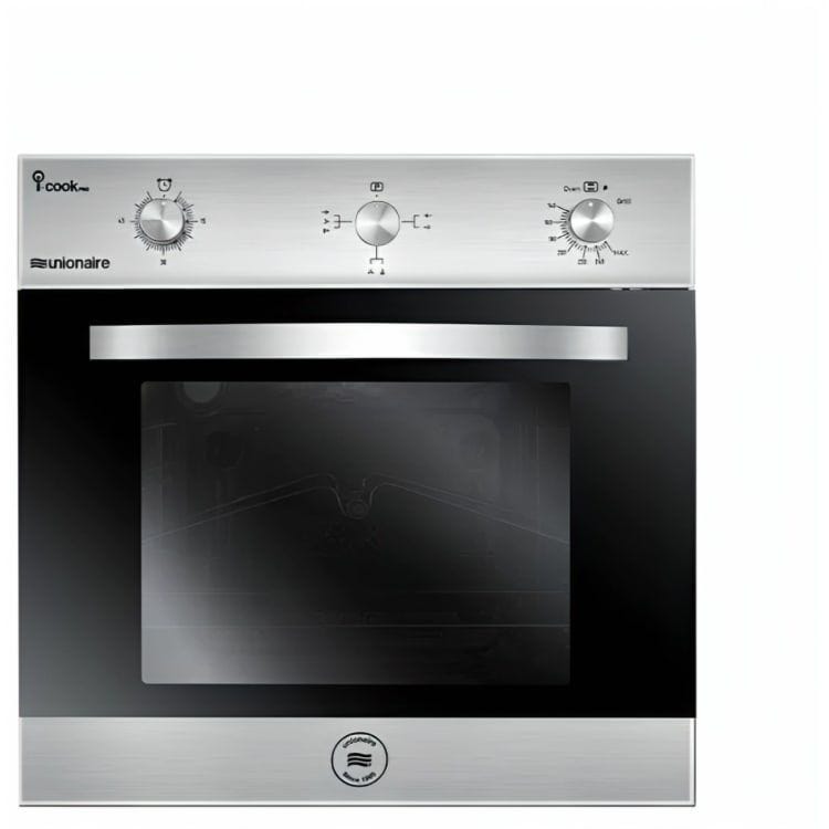 فرن غاز بلت ان بشواية يونيون اير i-Cook حجم 60 سم 70 لتر ستانلس ستيل - BO66S119SFAL