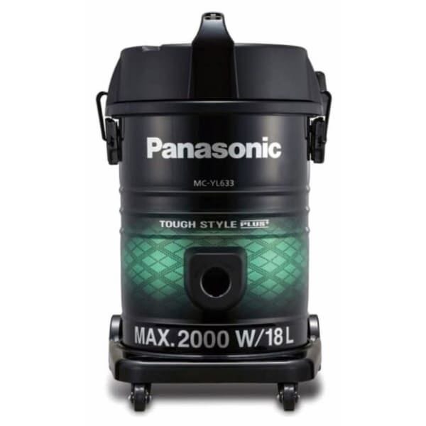 Panasonic Drum Vacuum Cleaner 2000 Watt Black - MC-YL633