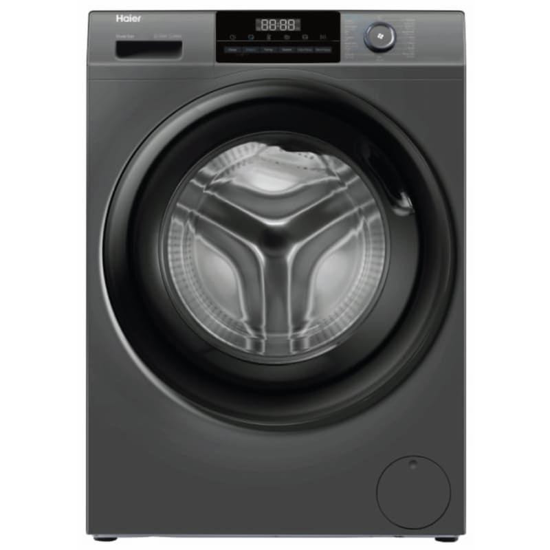 Haier Digital Front Load Full Automatic Washing Machine With Inverter Technology, 9 kg, Silver - HW90-BP14929AS6