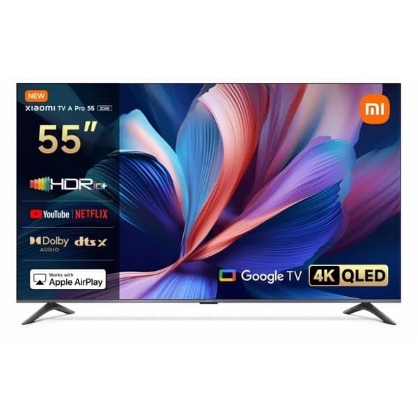 Xiaomi A Pro 55 Inch 4k UHD Smart QLED TV with Built In Receiver - L55MB-APME
