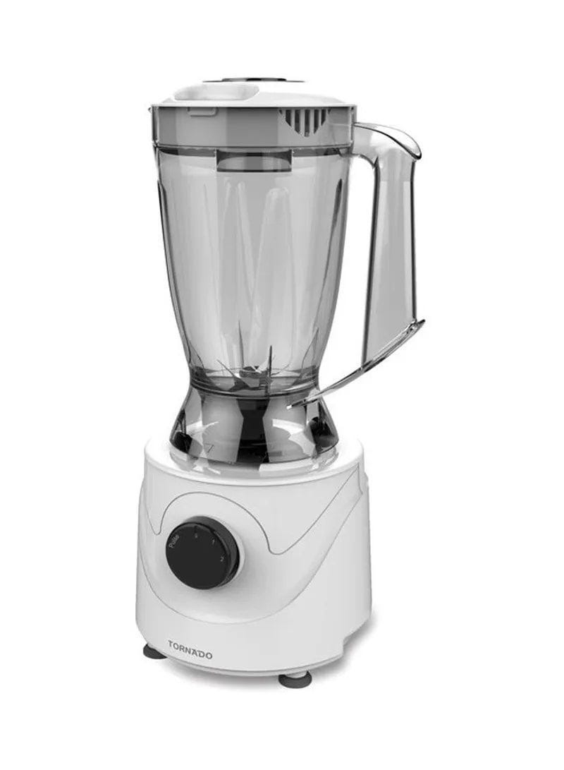 TORNADO Blender With 2 Mills BL400 (White)