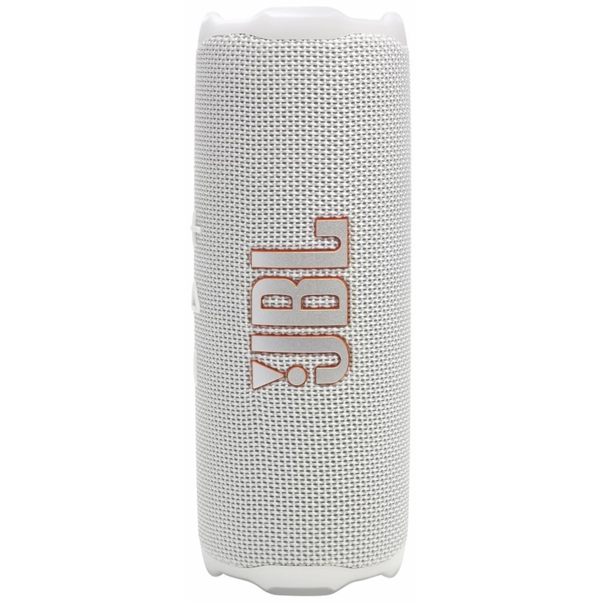 JBL Flip 7 Wireless Portable Bluetooth Speaker, Waterproof, Up to 16 Hours, White - JBLFLIP7WHTAM