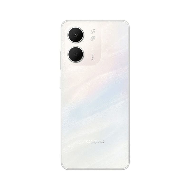 OPPO A5X Dual SIM, 128GB, 4GB RAM, 4G LTE - Laser White