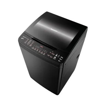 SHARP Top Load Automatic Washing Machine With Inverter Technology 15 kg Black - ES-TD15GBKP