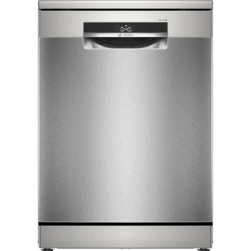 BOSCH Series 6 Digital Dishwasher, 14 Place Settings, 6 Programs, Stainless steel - SMS6EMI62V