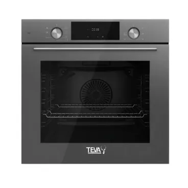 Teva Built-In Gas Oven With Grill 60 cm 82 Liter Grey - QGSTL 75DT1 CS