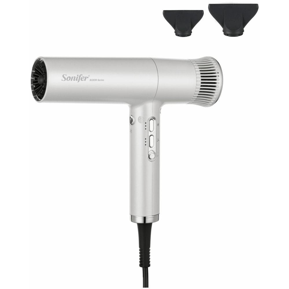 Sonifer Hair Dryer, 1600 Watt, Silver - SF-9685B