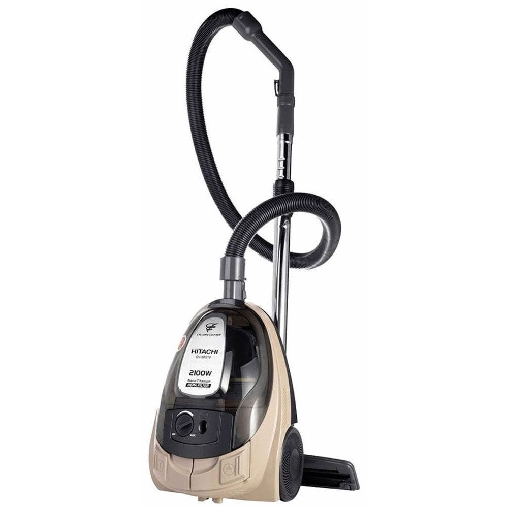 Hitachi Bagged Canister Vacuum Cleaner, 2100 Watt, Beige - CV-SF21VLBRFEG